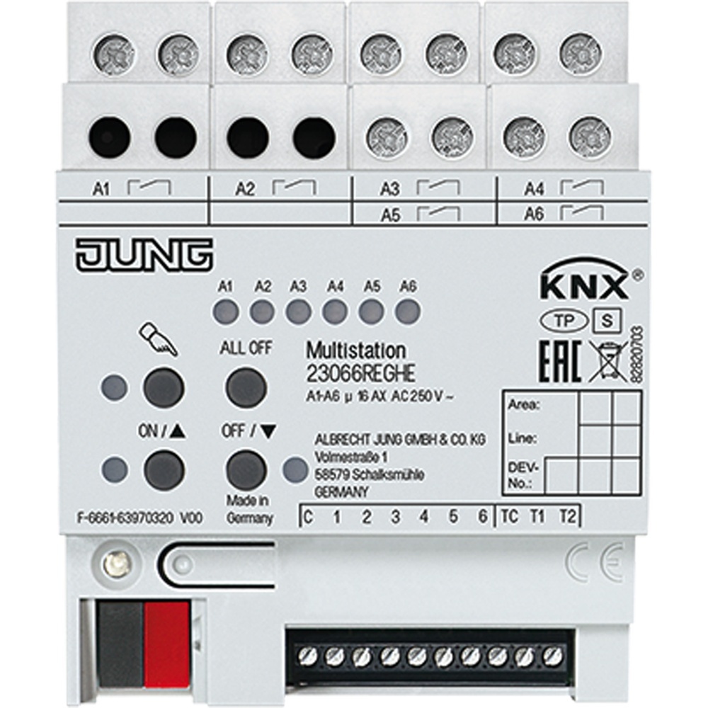 Jung KNX Multistation 23066REGHE