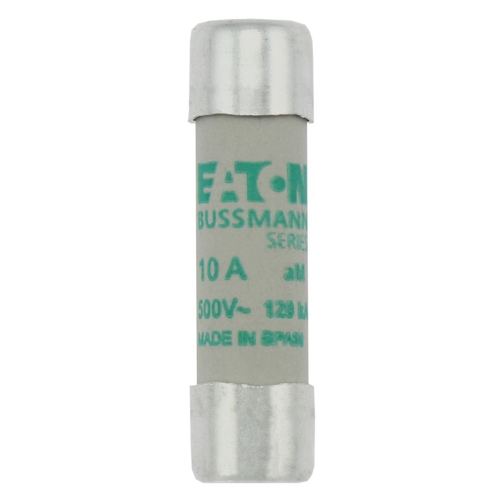 Eaton Sicherungseinsatz C10M10 Typ CYLINDRICAL FUSE 10 x 38 10A AM 500V AC