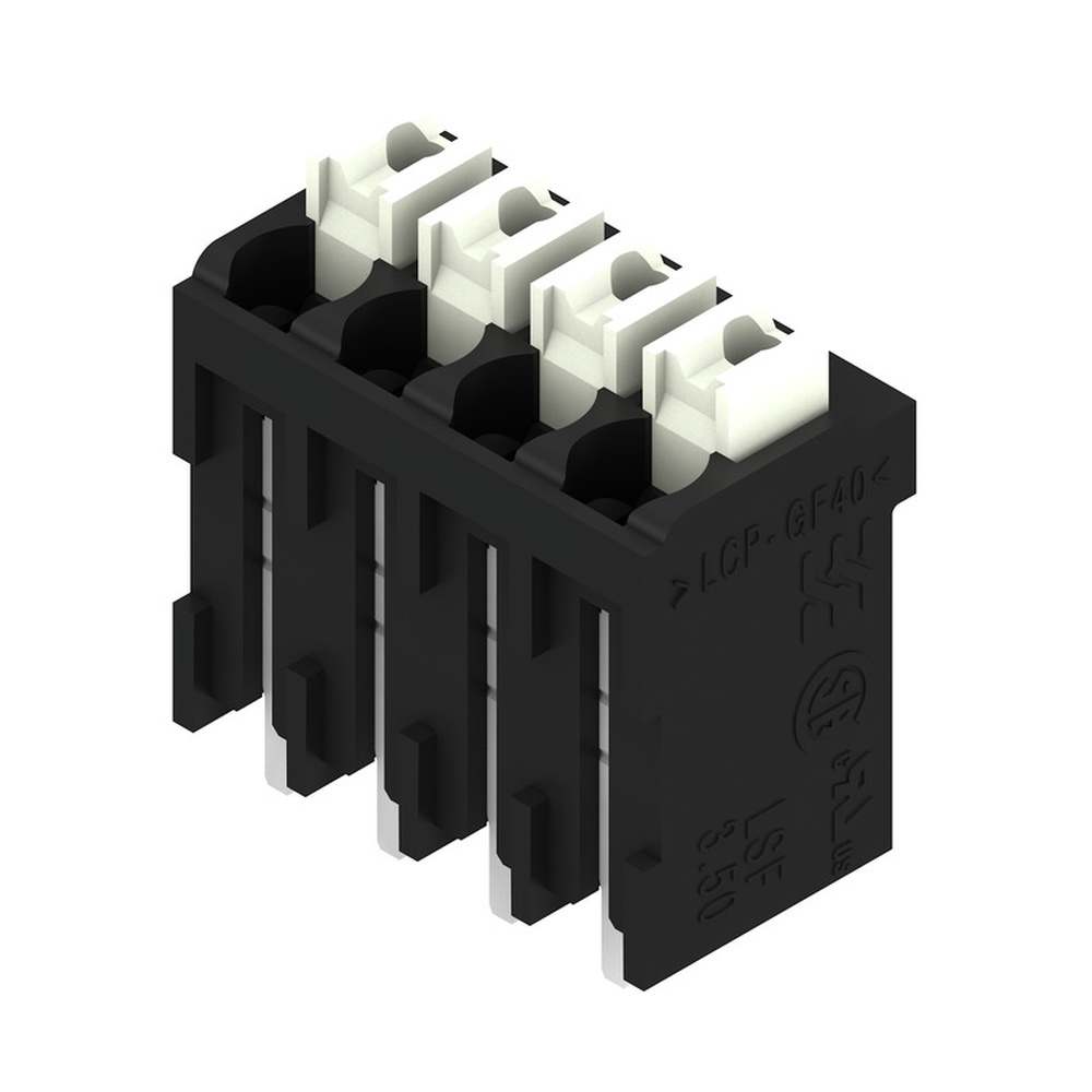 Weidmüller Leiterplattenklemme 1874280000 Typ LSF-SMT 3.50/04/180 1.5SN BK RL