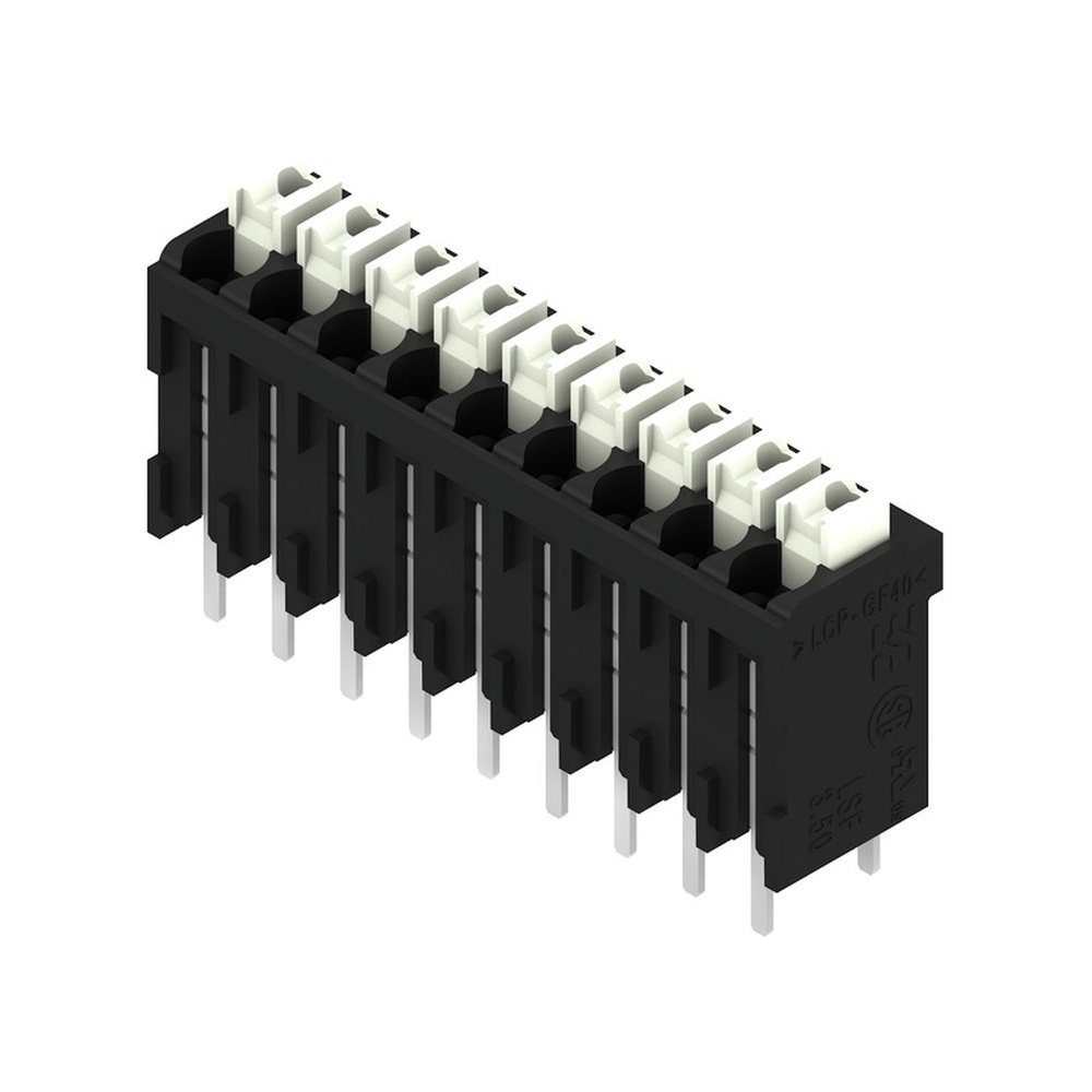 Weidmüller Leiterplattenklemme 1874620000 Typ LSF-SMT 3.50/09/180 3.5SN BK RL