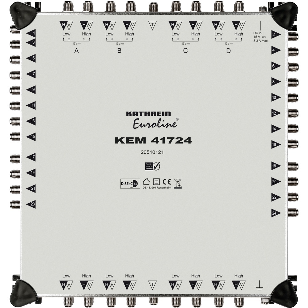 Kathrein Multischalter 20510121 Typ KEM41724