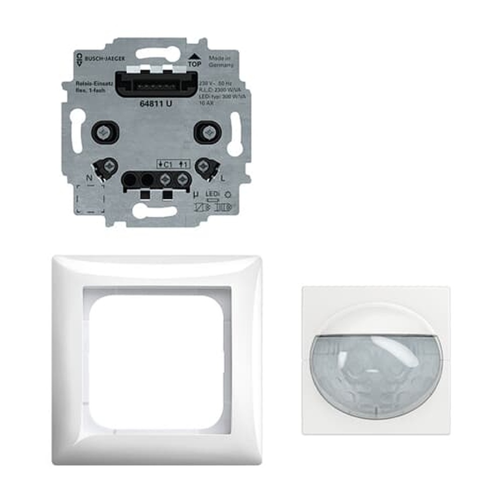 Busch-Jaeger Einbaufertiger Bewegungsmelder UP 62764 UJ-914-WL Nr. 2CKA006200A0262