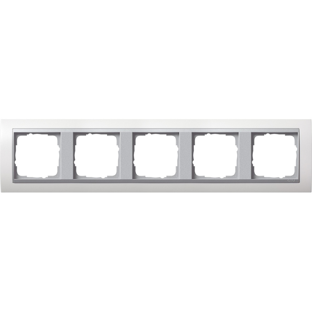 Gira Abdeckrahmen 5fach 021571