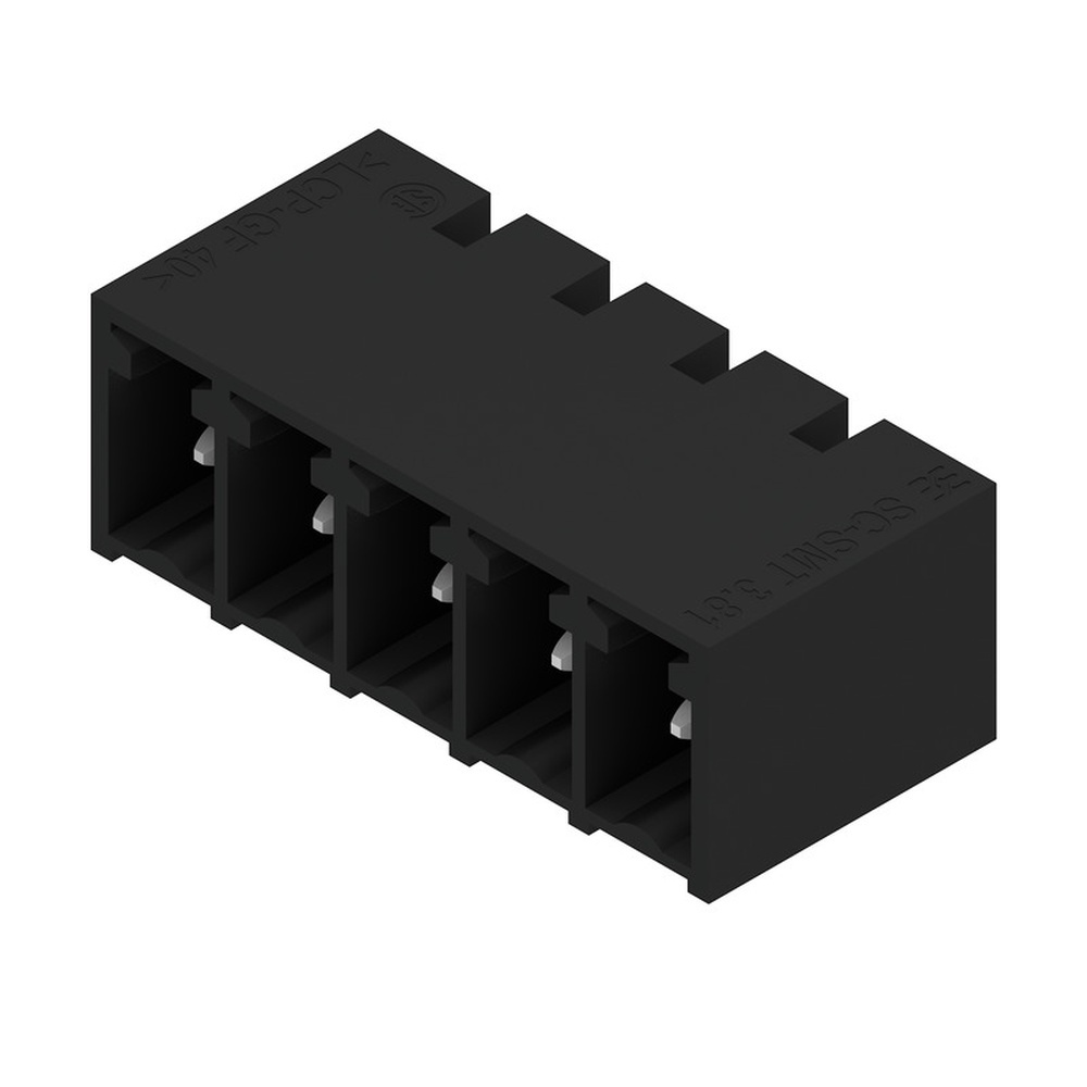 Weidmüller Leiterplattensteckverbinder 1863170000 Typ SC-SMT 3.81/05/90G 1.5SN BK RL