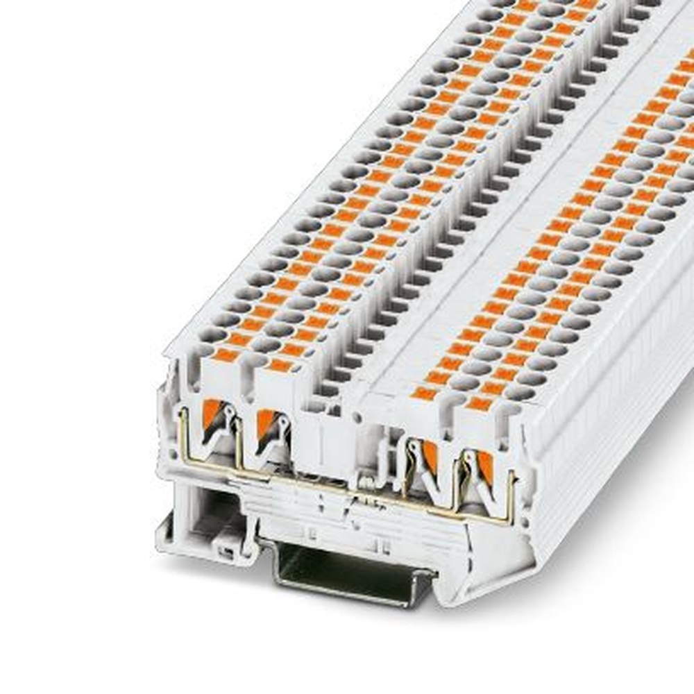 Phoenix Contact Schirmanschlussklemme 3209596 Typ PT 2,5-QUATTRO-SG WH
