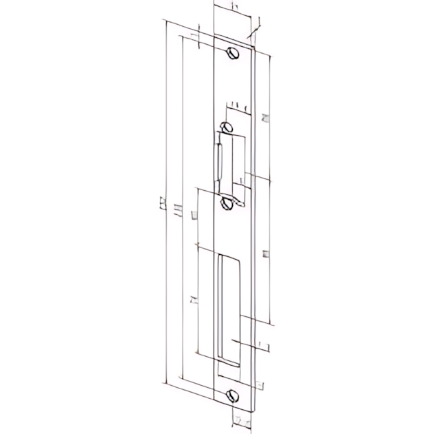 Assa Abloy Flachschließblech -------60B35-01
