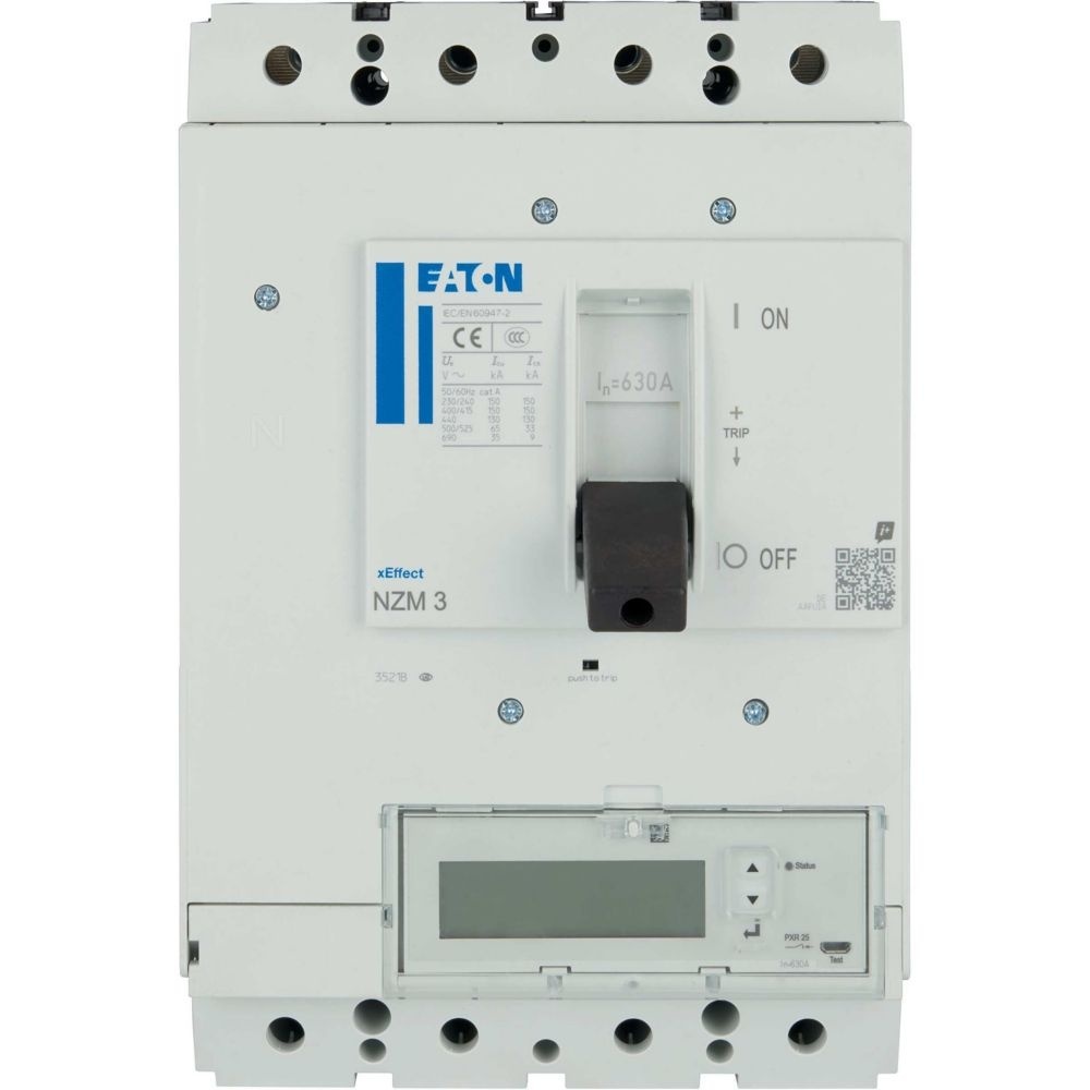 Eaton NZM3 PXR25 Leistungsschalter 192285 Typ NZMH3-4-PX630/VAR