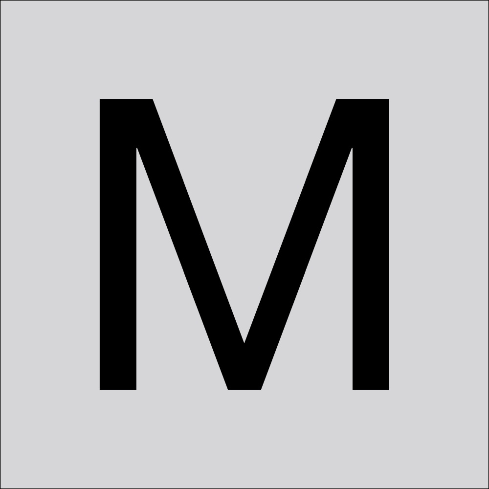 RZB Großbuchstabe 99222.003.M