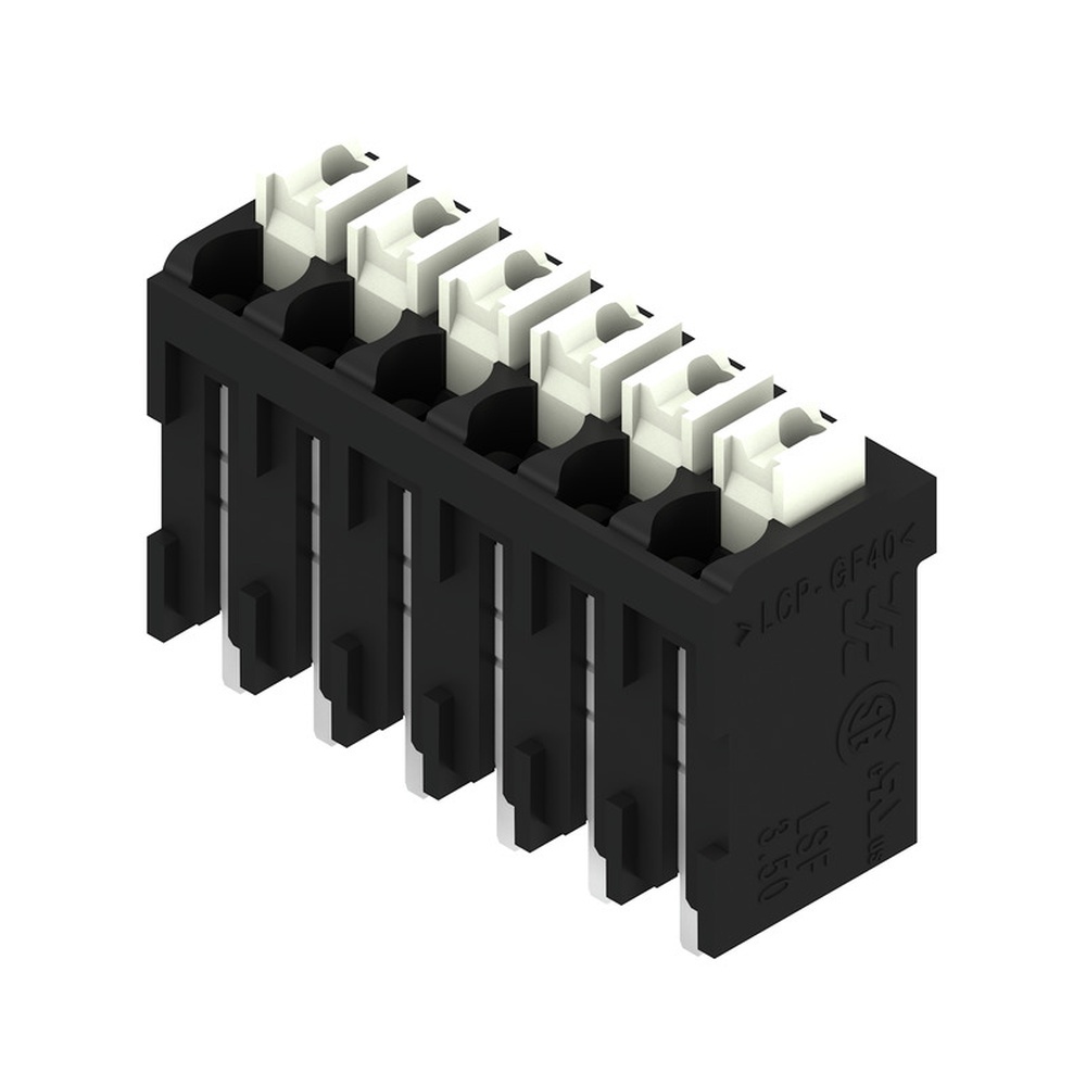 Weidmüller Leiterplattenklemme 1874320000 Typ LSF-SMT 3.50/06/180 1.5SN BK RL