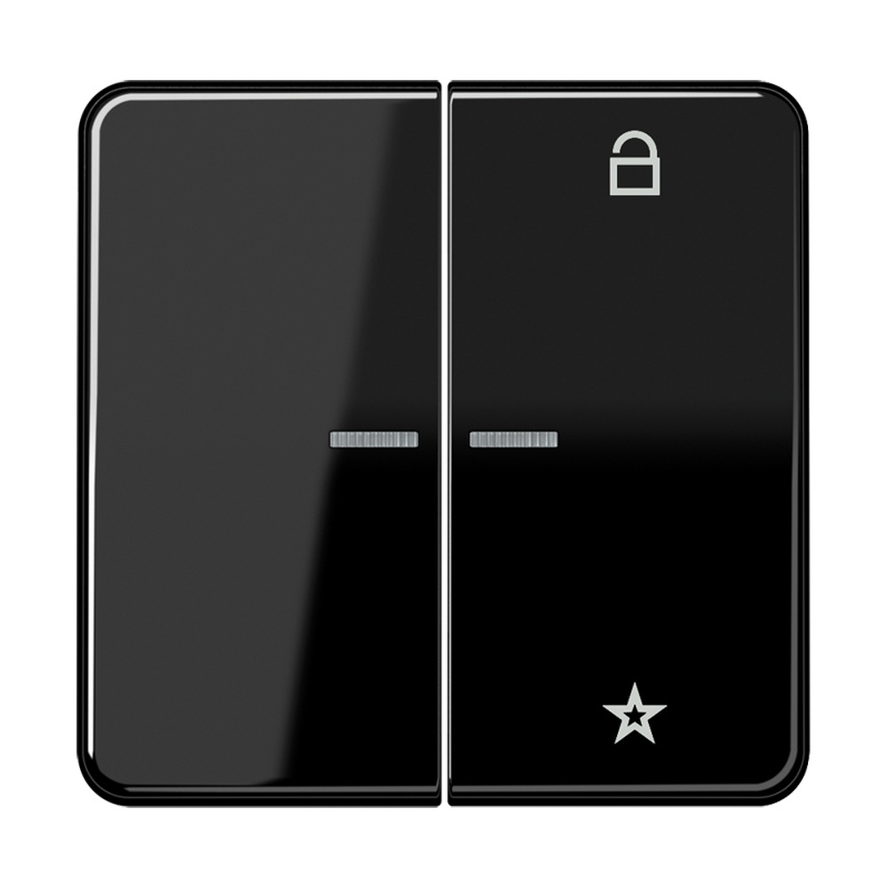 Jung eNet Funk Steuertaste FMCD1701SW