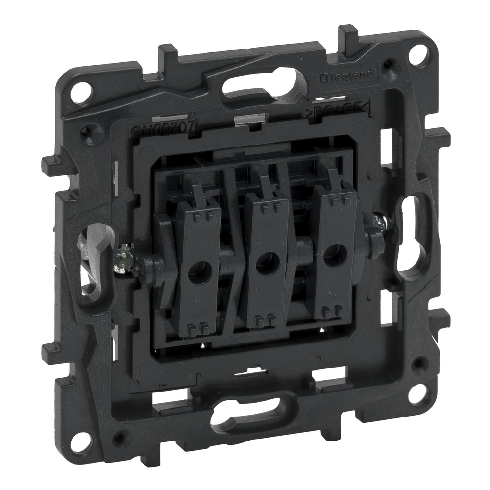 Legrand Niloe Step Einsatz 3fach Ausschalter 864003
