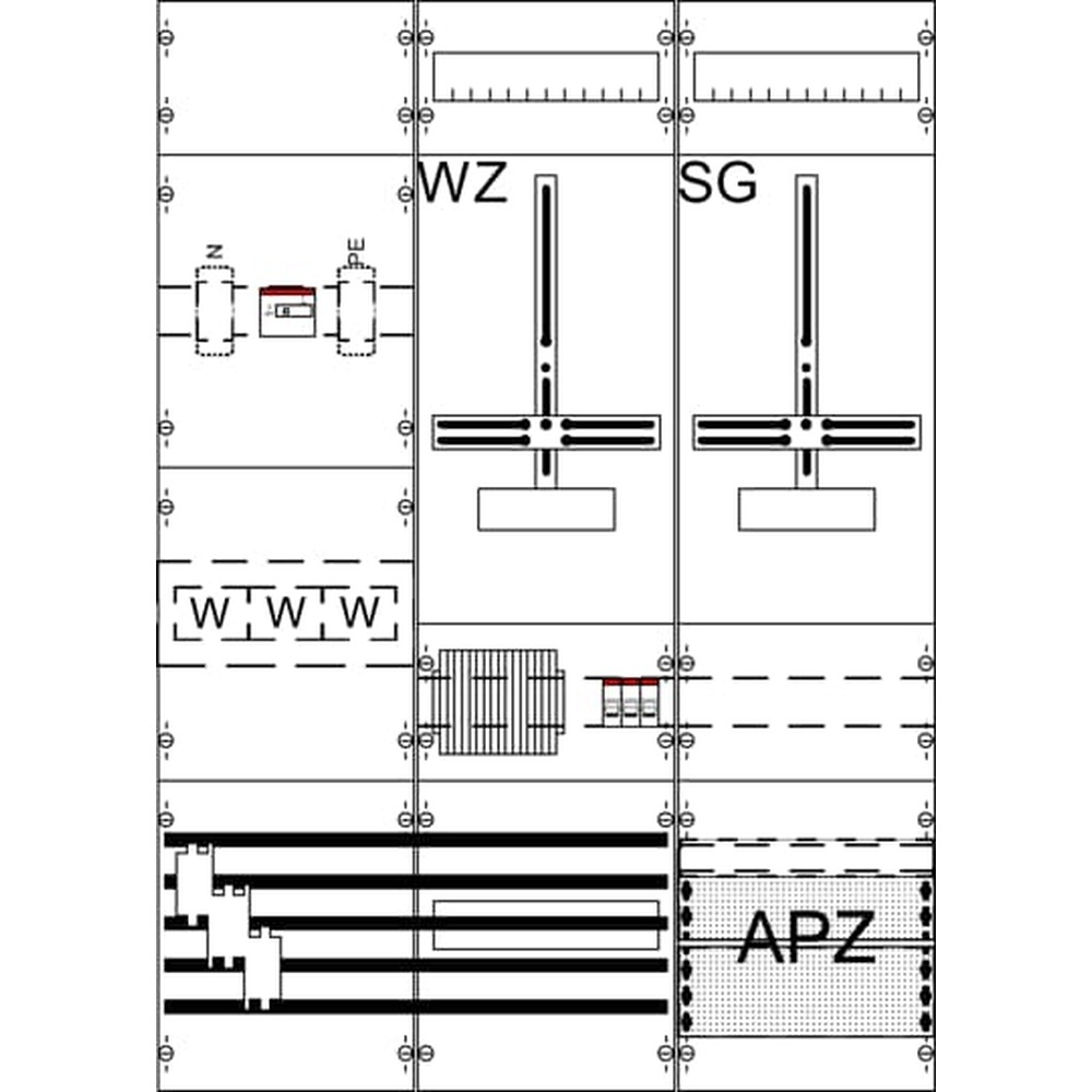 Striebel & John Komplettfeld 2CPX056140R9999 Typ WF37KK24