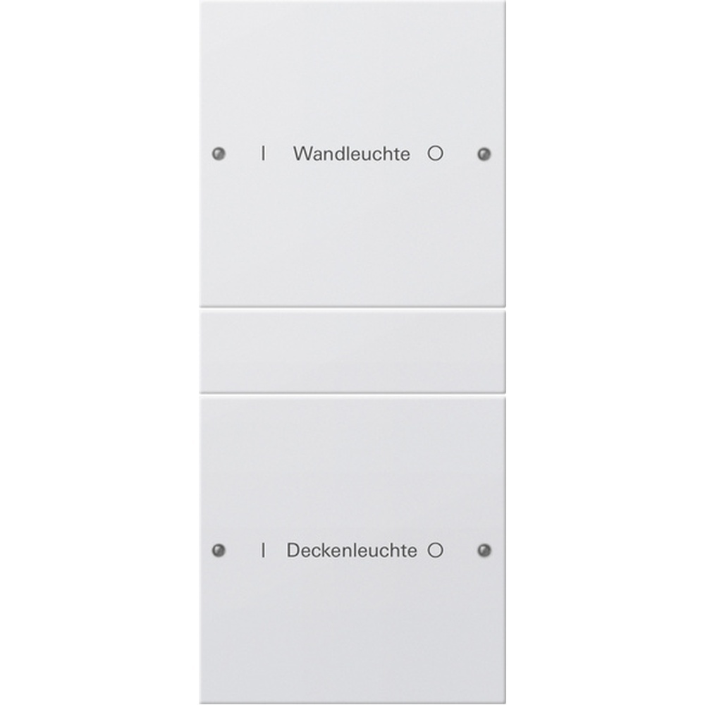 Gira Wippenset 2fach 220227