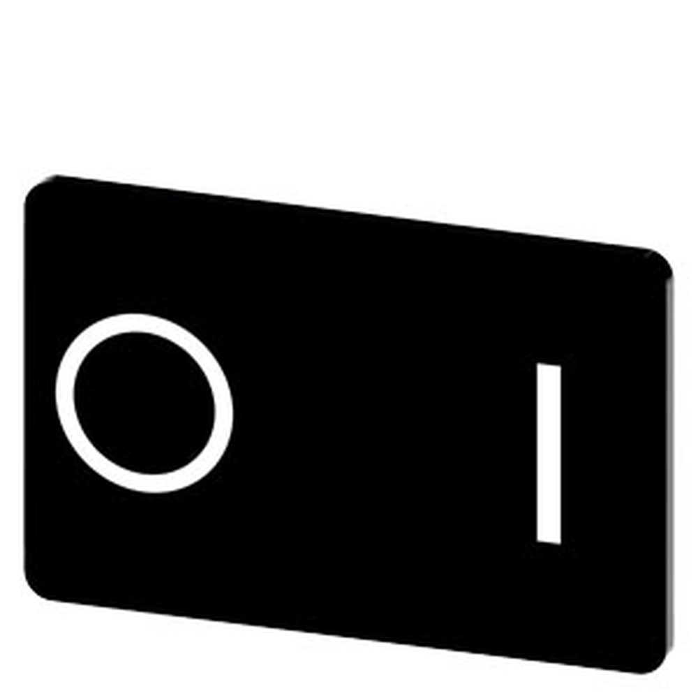 Siemens Bezeichnungsschild 3SU1900-0AD16-0QG0