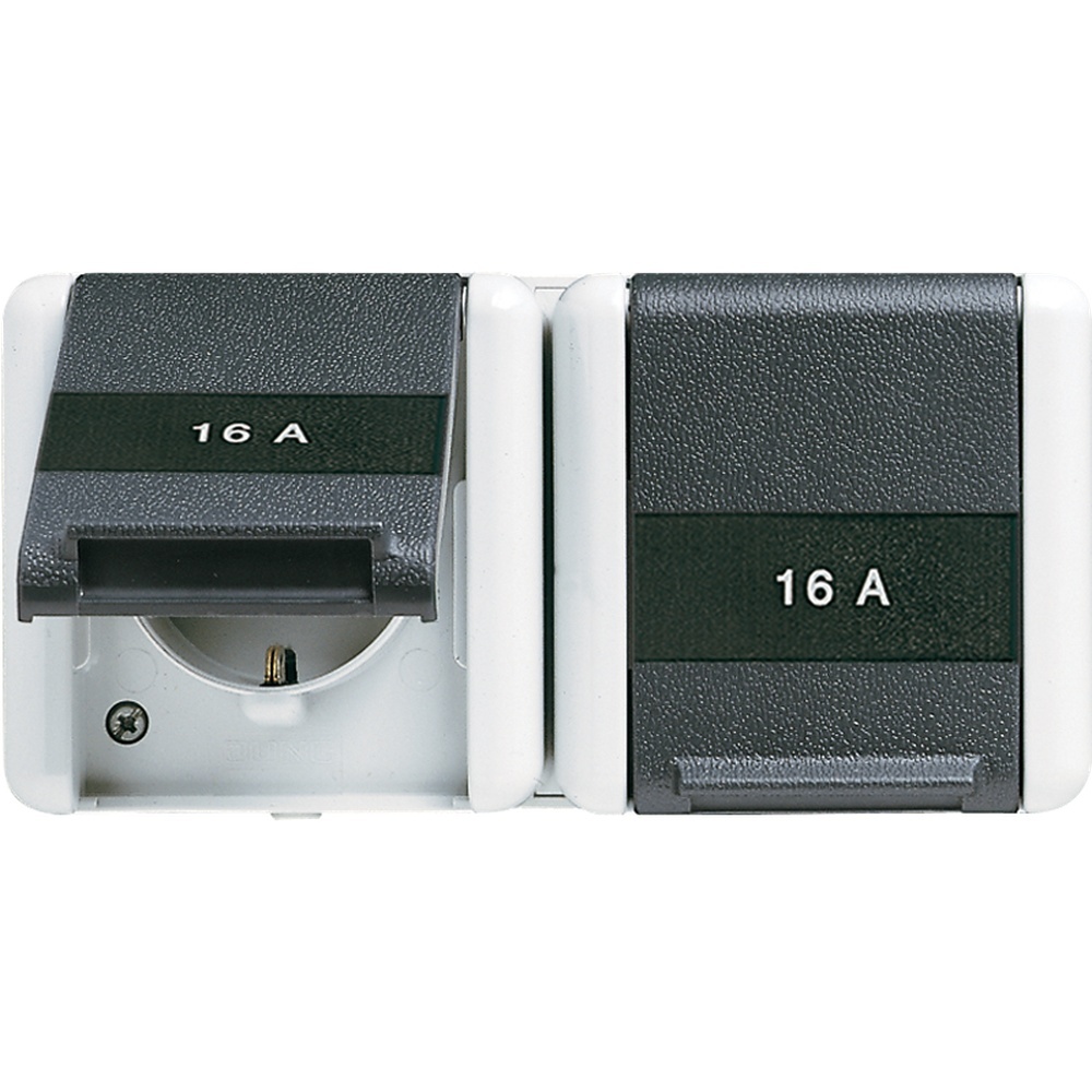 Jung Schutzkontakt Steckdose 8220 KINAW