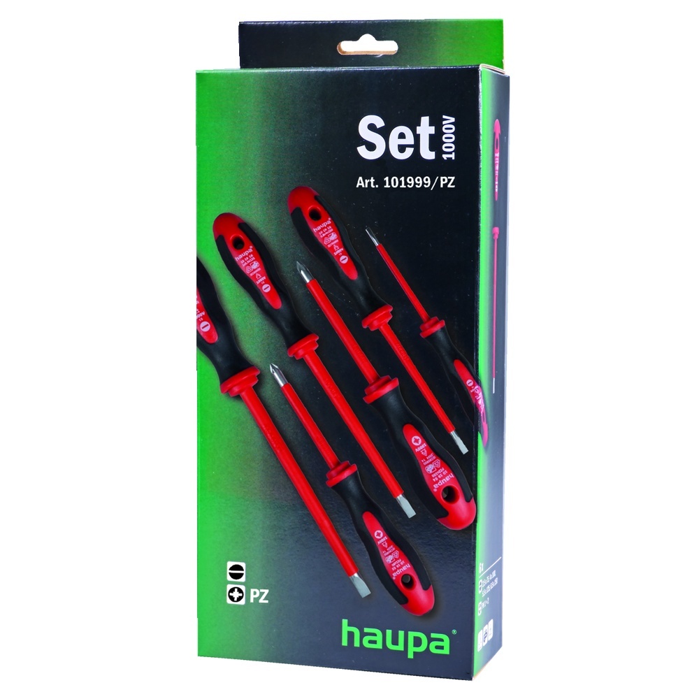 Haupa 2K VDE Schraubendrehersatz 101999/PZ