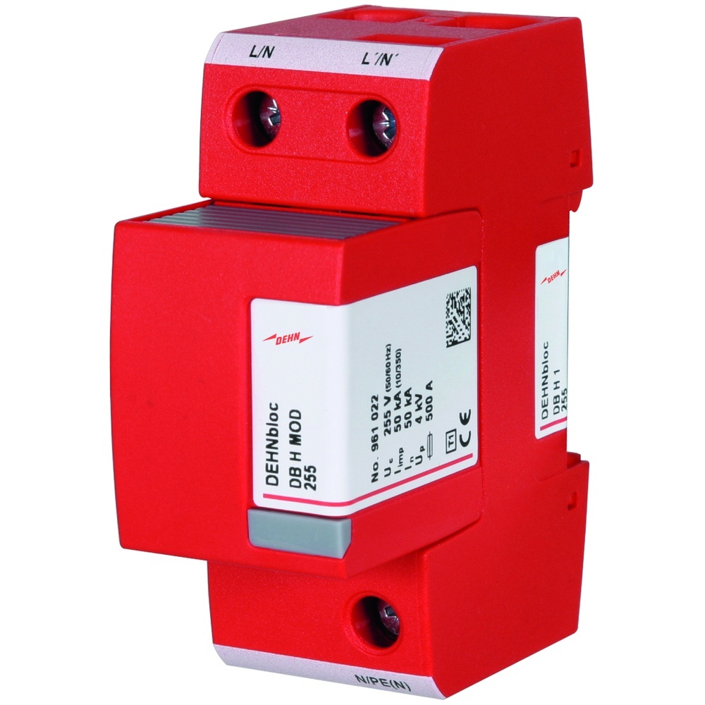 Dehn + Söhne Blitzstromableiter 961122 Typ DBH M 1 255