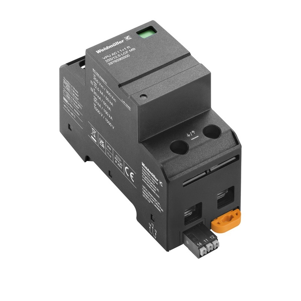 Weidmüller Überspannungsableiter 2976590000 Typ VPU AC I 1+1 R 255/12.5 LCF MB