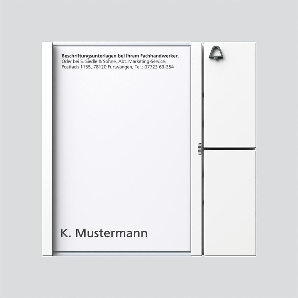 Siedle Tastenmodul 200035728-00 Typ BTM 650-01 W