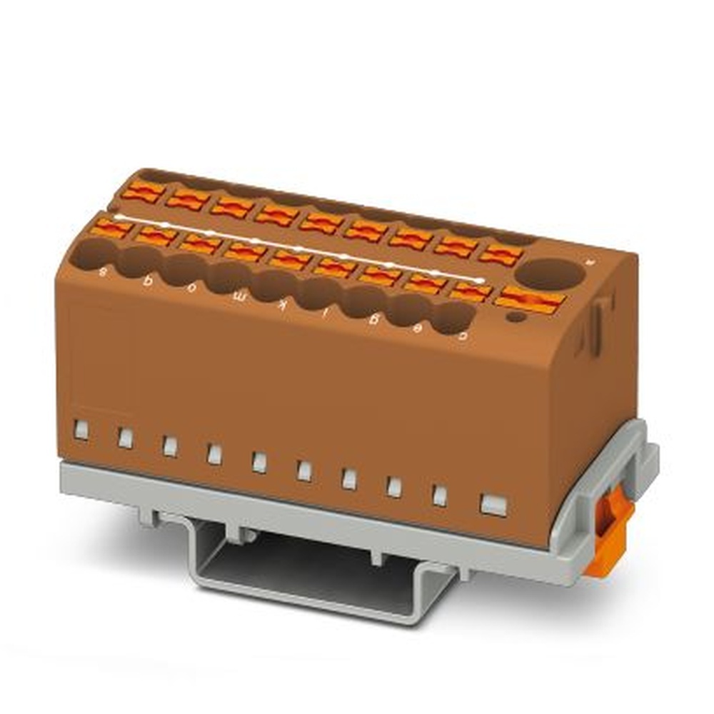 Phoenix Contact Verteilerblock 3273120 Typ PTFIX 6/18X2,5-NS35 BN