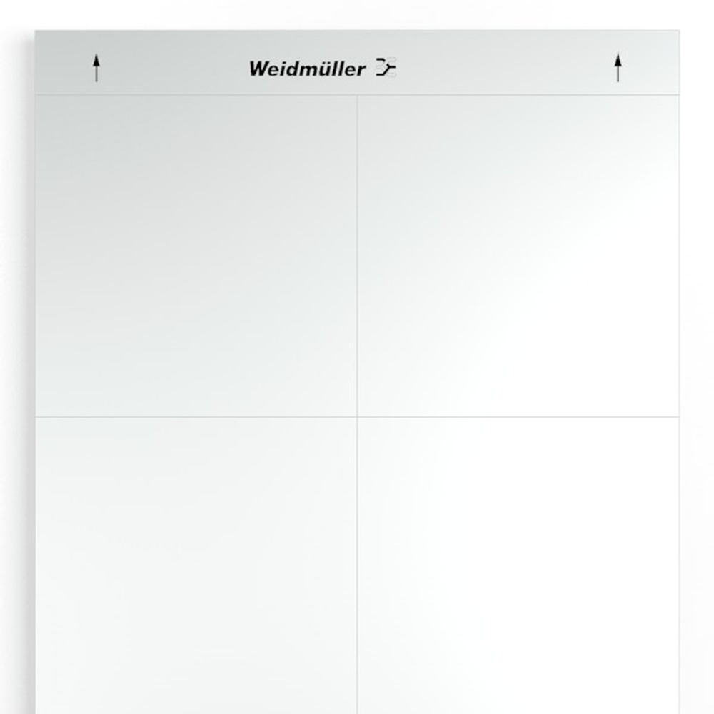 Weidmüller Gerätemarkierung 1975160000 Typ LM MT300 105/105 SI