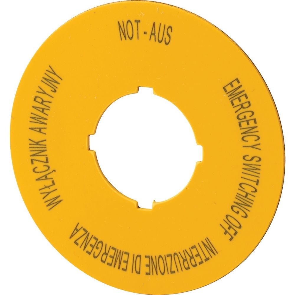 Eaton Schild 167639 Typ M22-XBK5