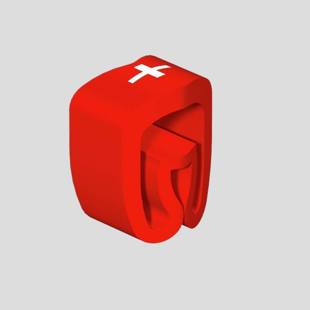 Weidmüller Kabelmarkierungssystem 1568261737 Typ CLI C 2-4 RT/WS + CD