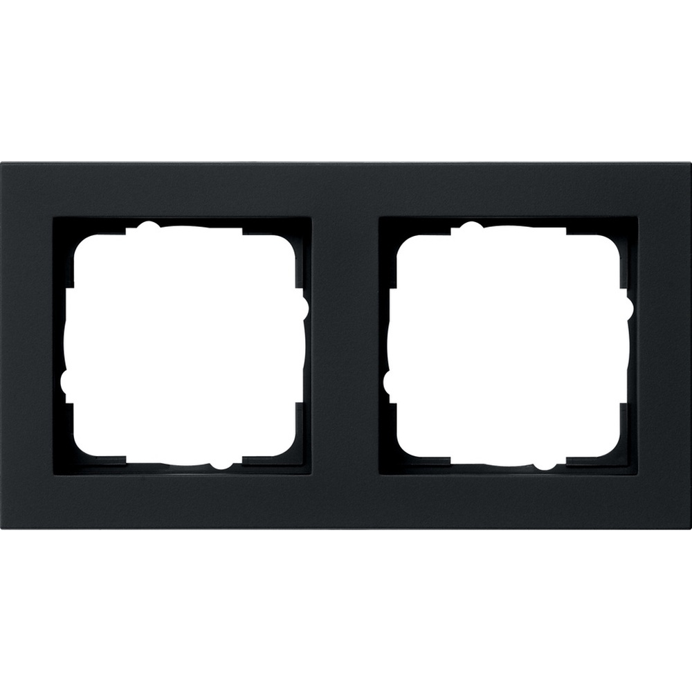 Gira Abdeckrahmen 2fach 021209