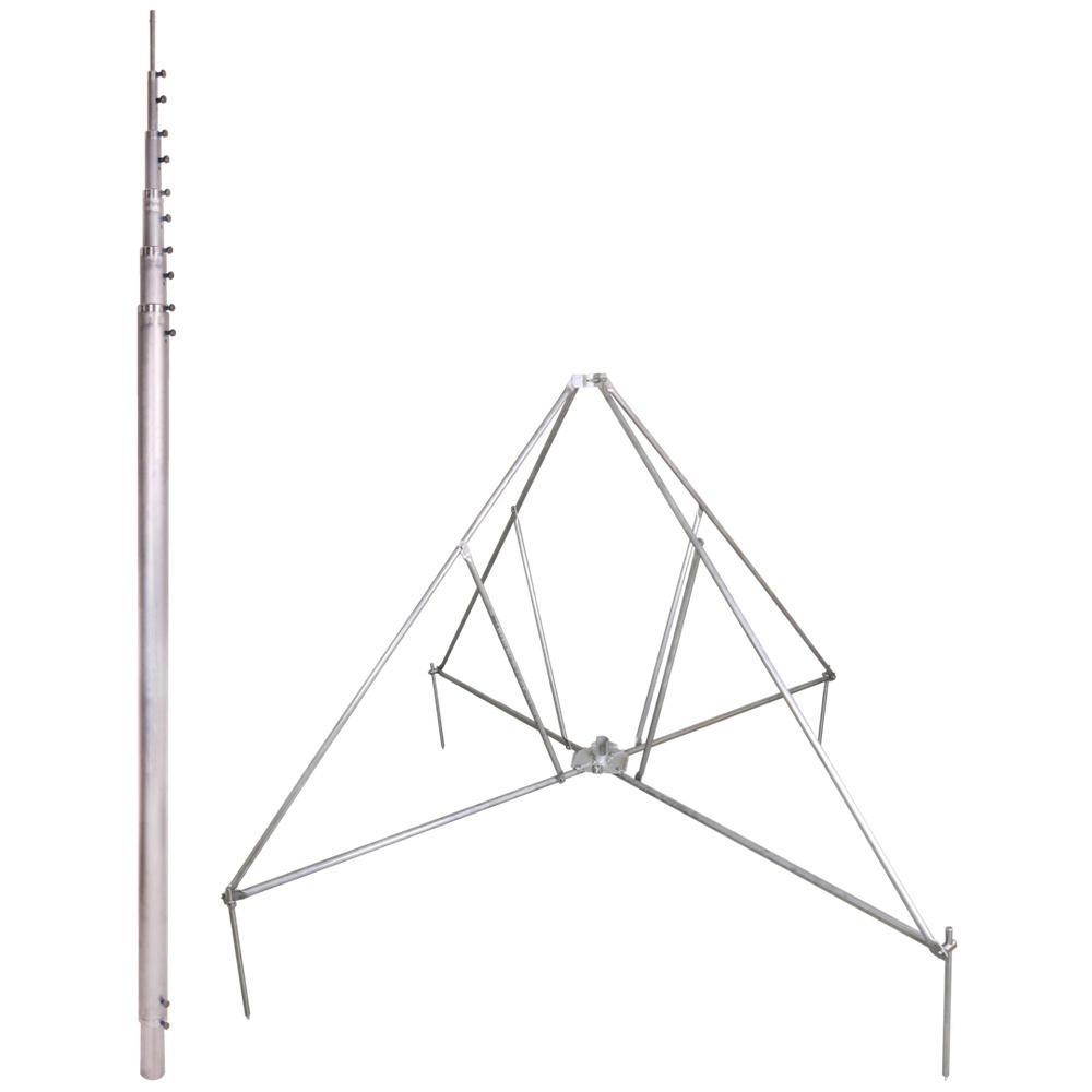 Dehn + Söhne Teleskopfangstange Set 105715 Typ FS T D50 7 8M AL VBS RA1330 V2A