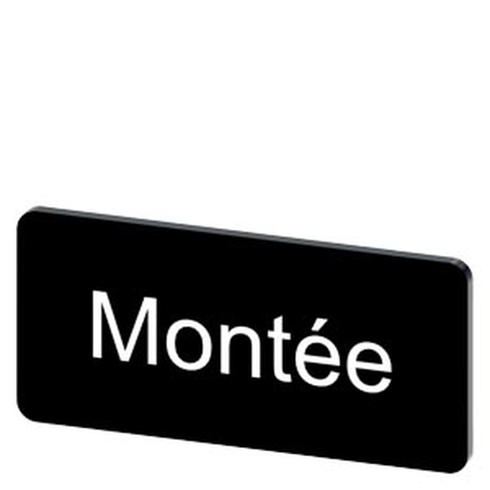 Siemens Bezeichnungsschild 3SU1900-0AC16-0GC0