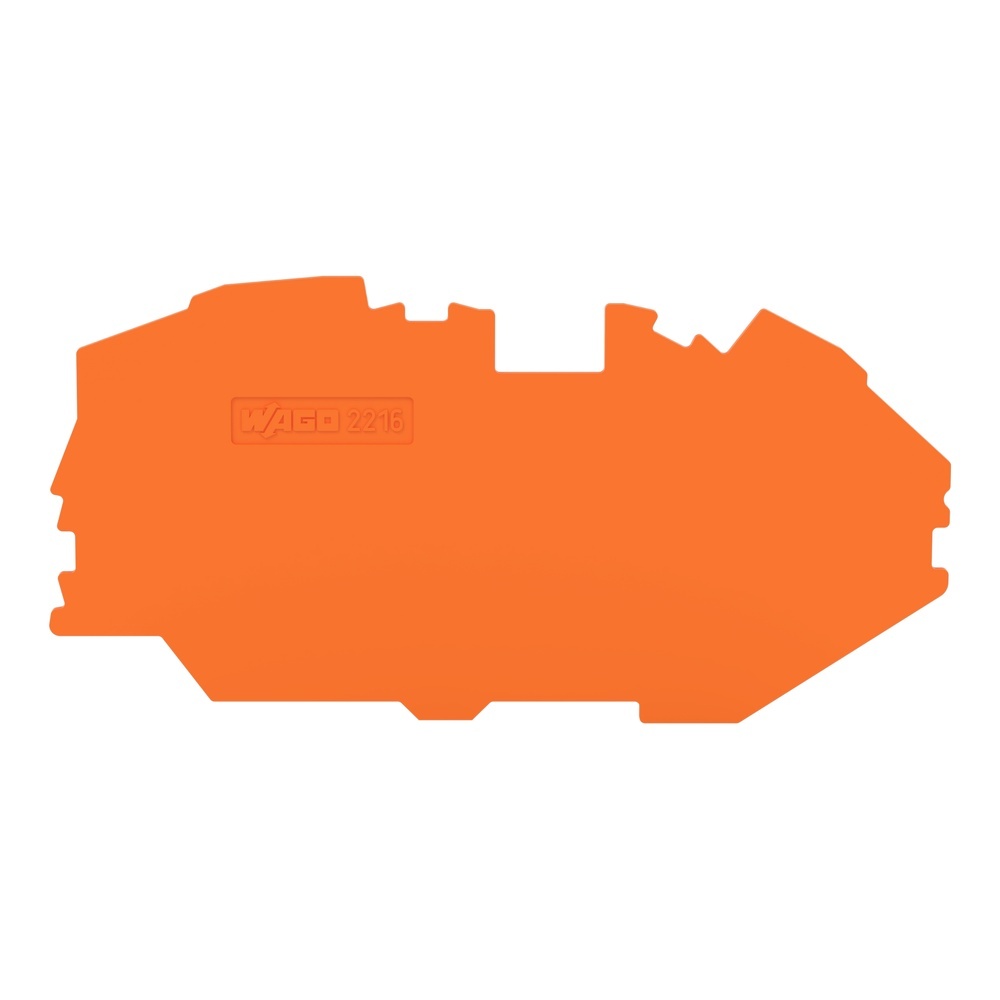 Wago Abschluss und Zwischenplatte 2216-7692