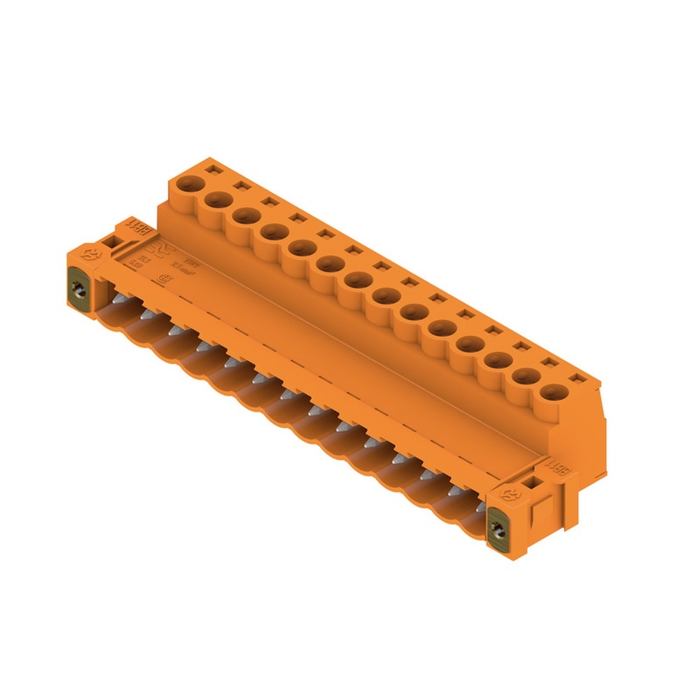 Weidmüller Leiterplattensteckverbinder 1846480000 Typ SLS 5.08/14/180F SN OR BX