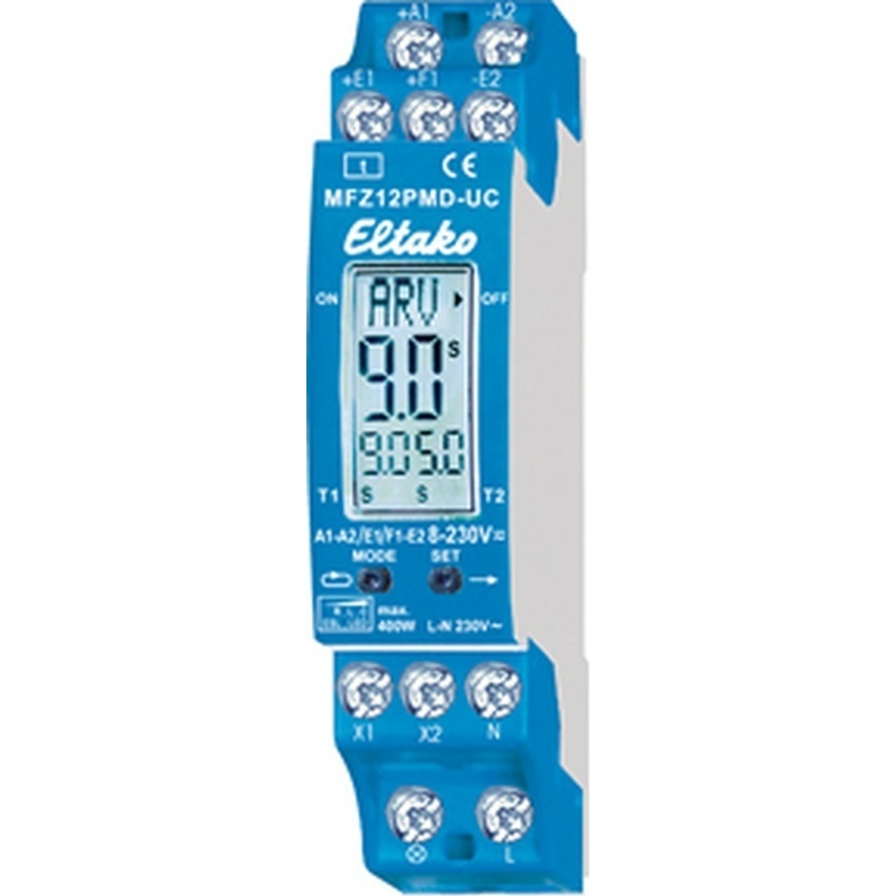 ELTAKO Vollelektronisches Zeitrelais 23001006 Typ MFZ12PMD-UC