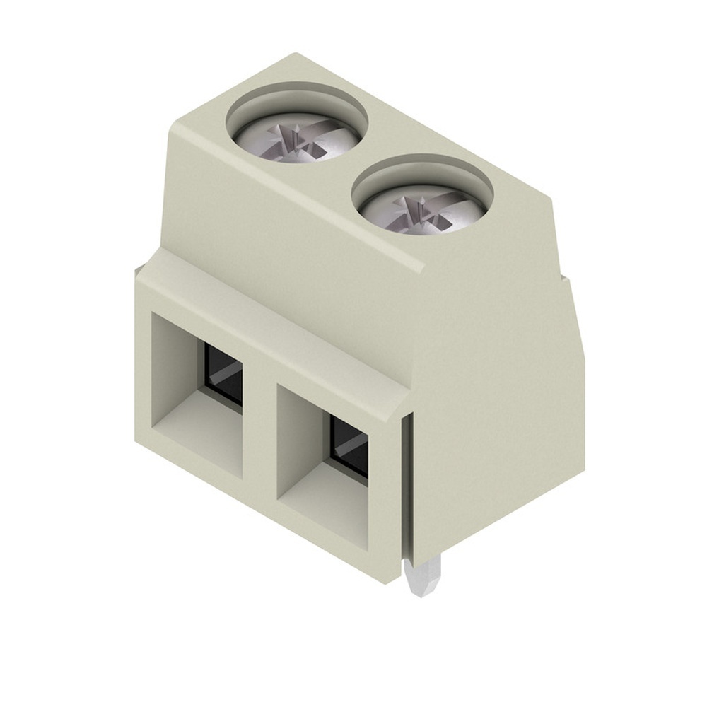 Weidmüller Leiterplattenklemme 1810960000 Typ LS 5.08/02/90 3.5SN GY BX