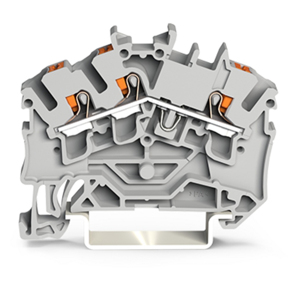 Wago 3Leiter Durchgangsklemme 2202-6301