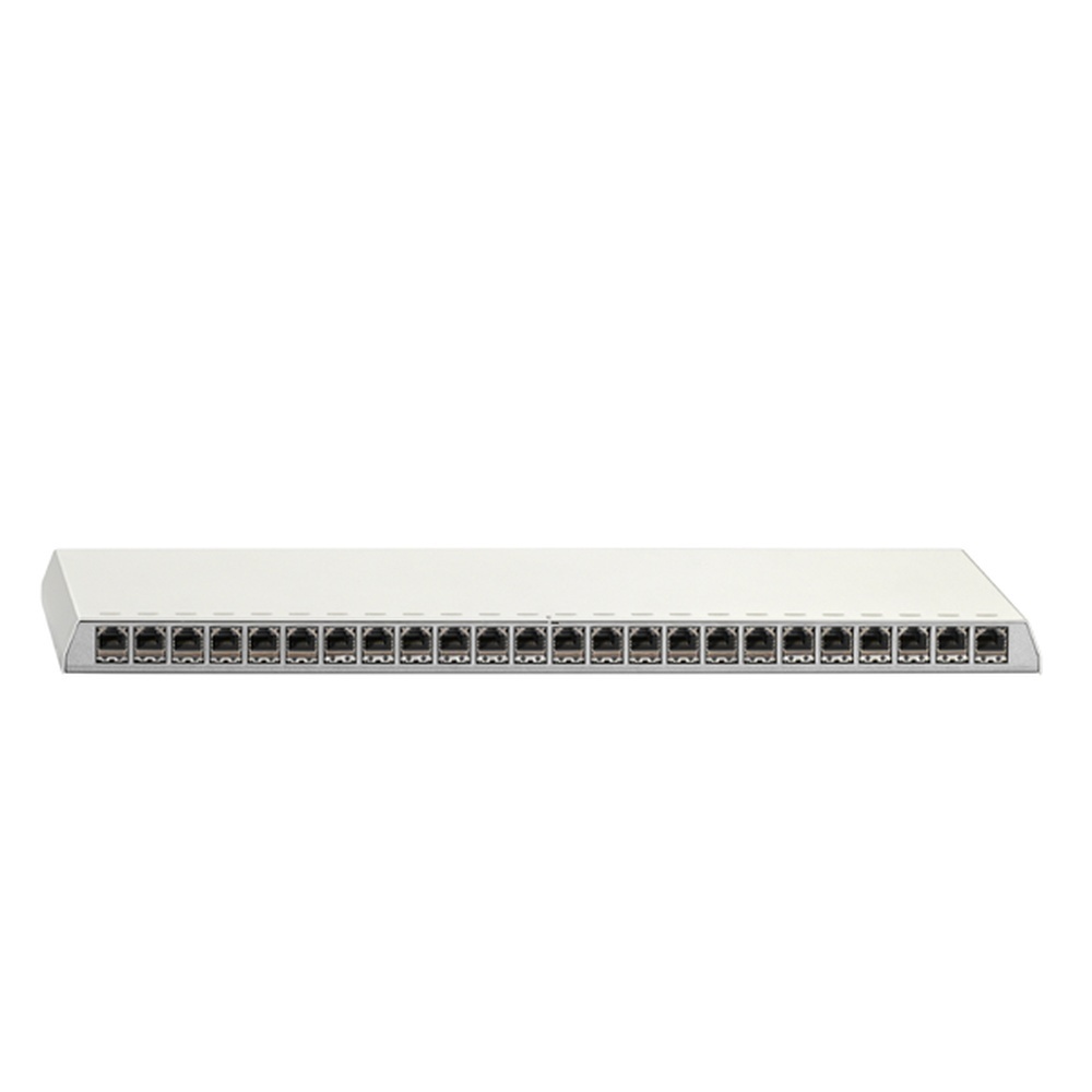 Rutenbeck 10 Gigabit Patchpanel 23611124 Typ PP-Cat.6A iso-24 Ap rw