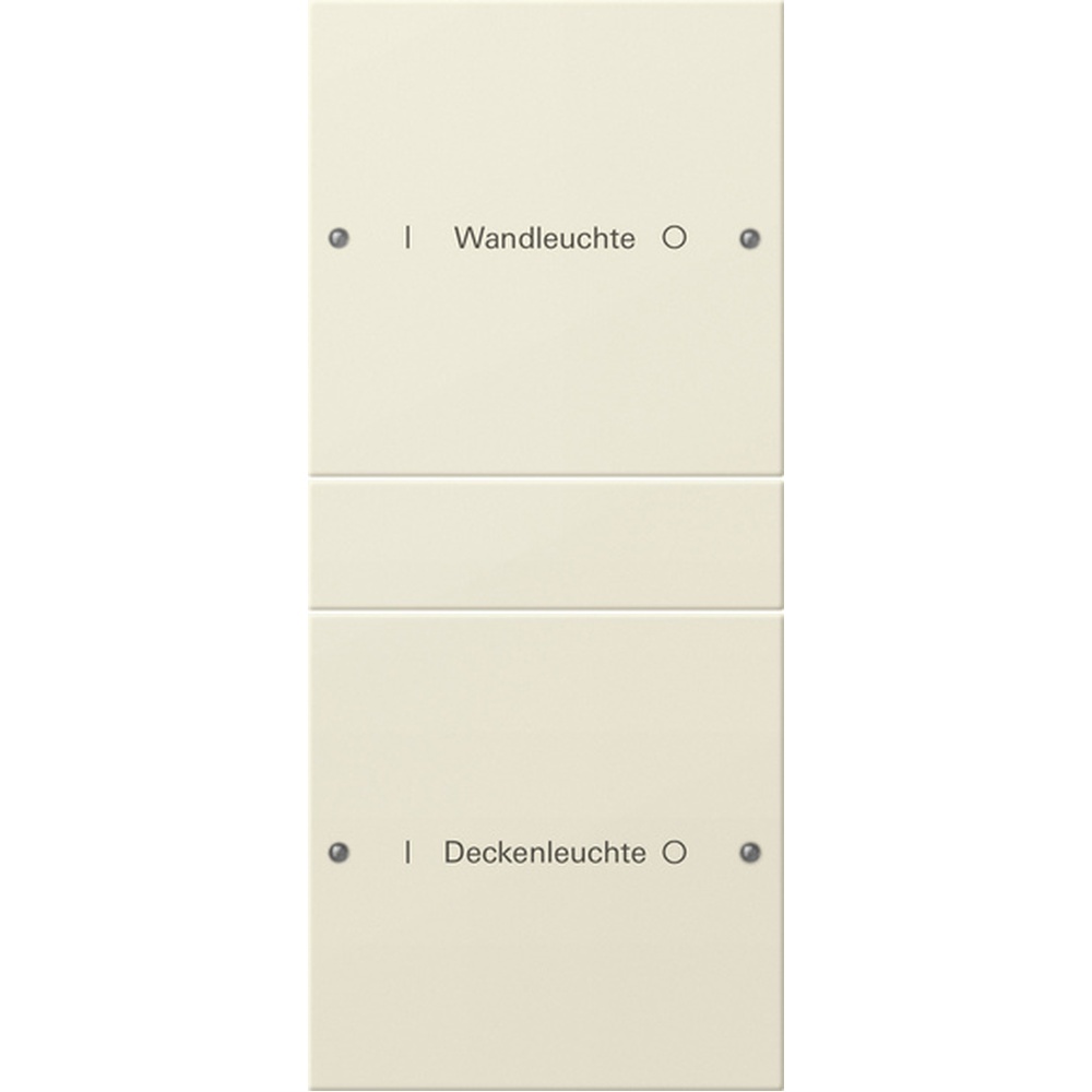 Gira Wippenset 2fach 220201