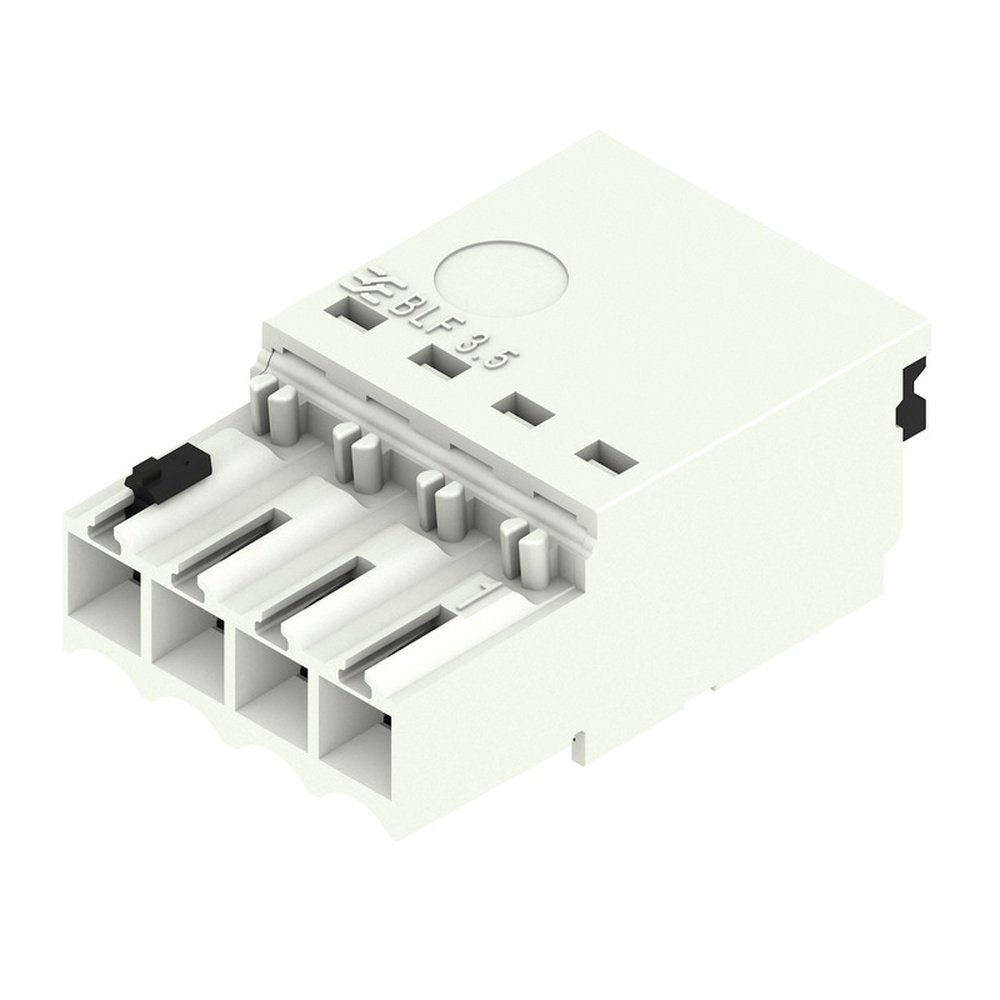 Weidmüller Leiterplattensteckverbinder 2814380000 Typ BLF 3.50/04/180 SN LTGY BX SO