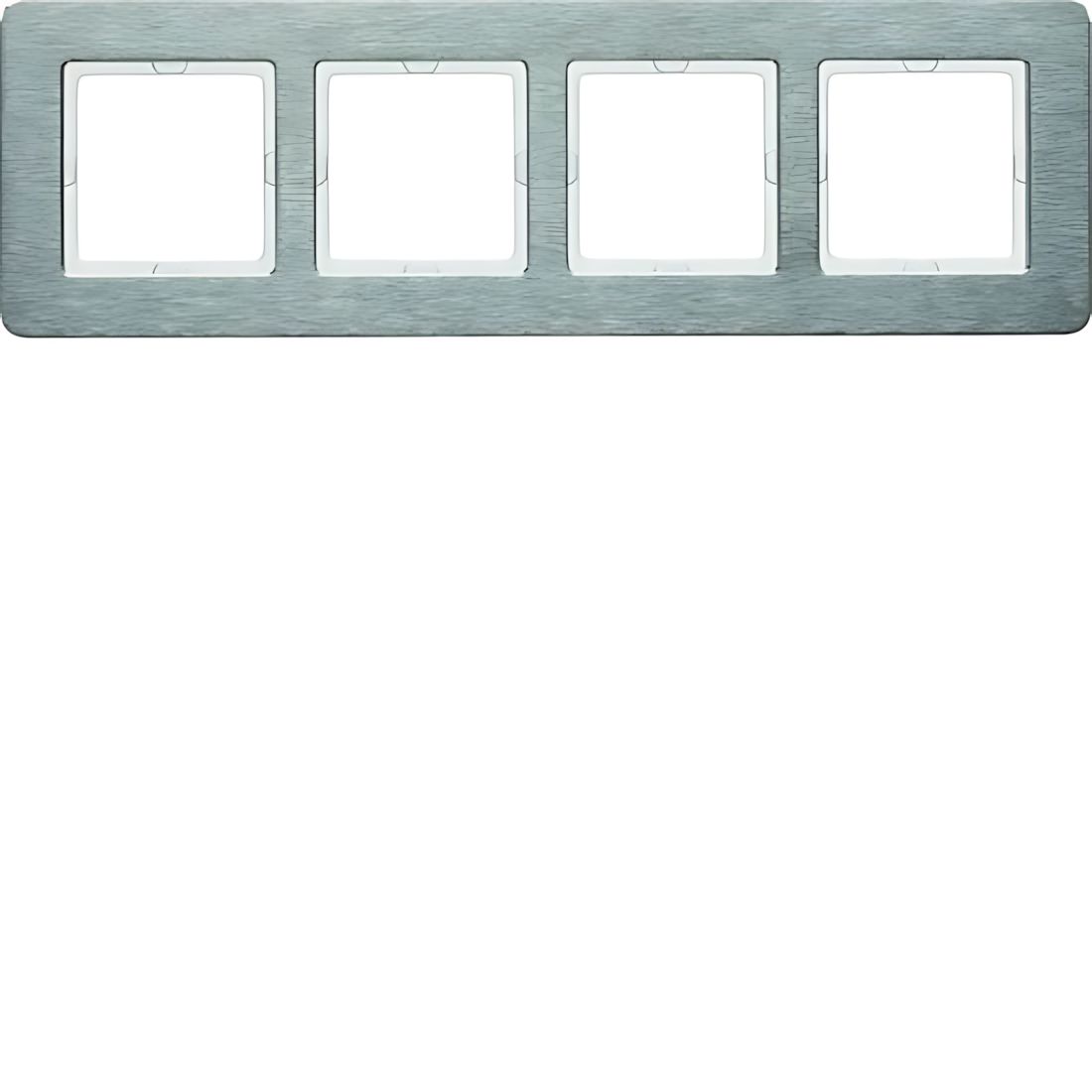 Berker 4fach Rahmen 10246083