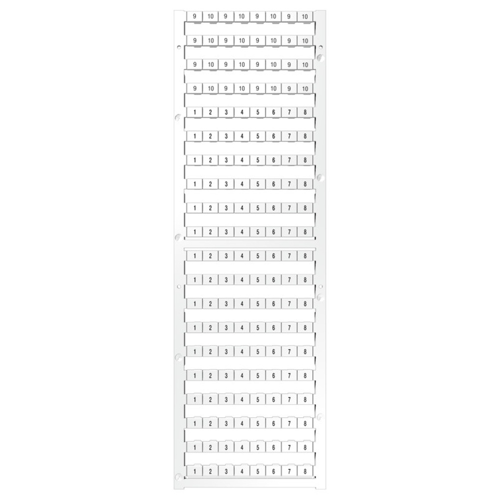 Weidmüller Klemmenmarkierung 2748030000 Typ DEK 5/8 PLUS FSZ 11-20