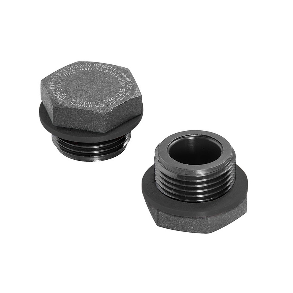 Weidmüller Ex Verschlussstopfen 2978920000 Typ VP M25/15 EX CR 7J BK