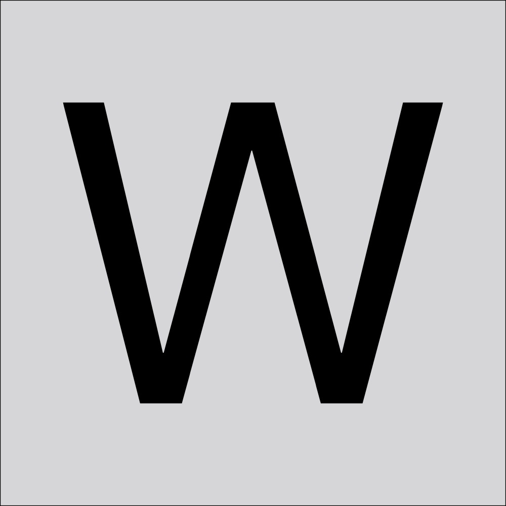 RZB Großbuchstabe 99222.013.W