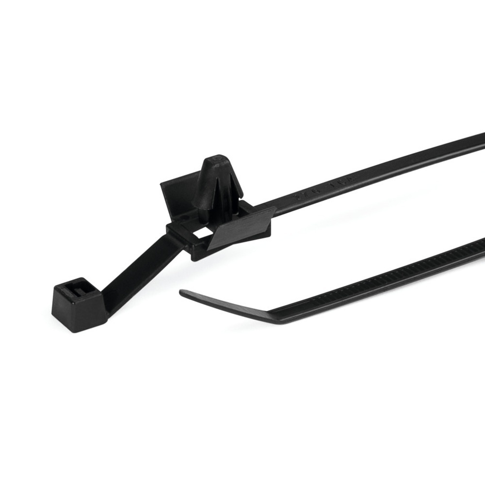 Hellermann Tyton Befestigungsbinder 126-02600 Typ T80RSF6.5F-PA66HS-BK (1000)