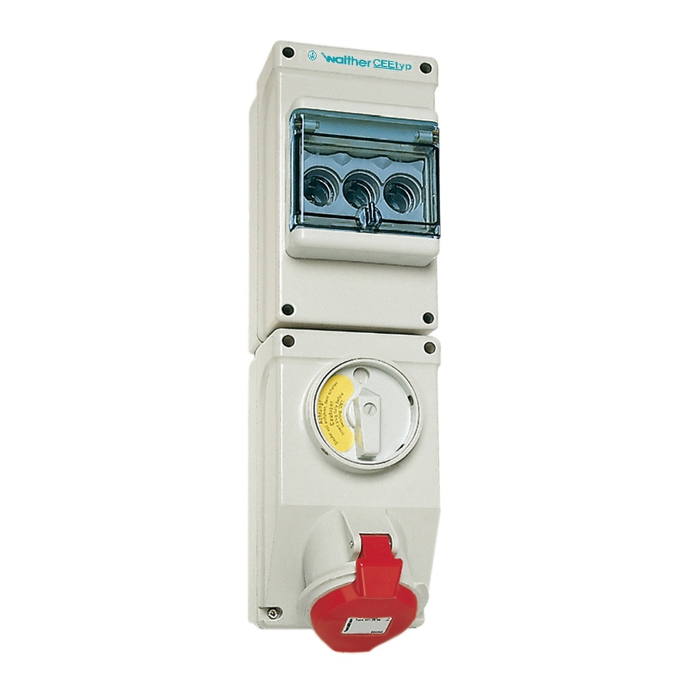 Walther-Werke Wandsteckdose AU130406SN