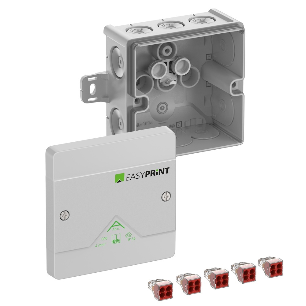 Spelsberg Abzweigkasten 804421EP Typ Abox 040 AB-4² EasyPrint