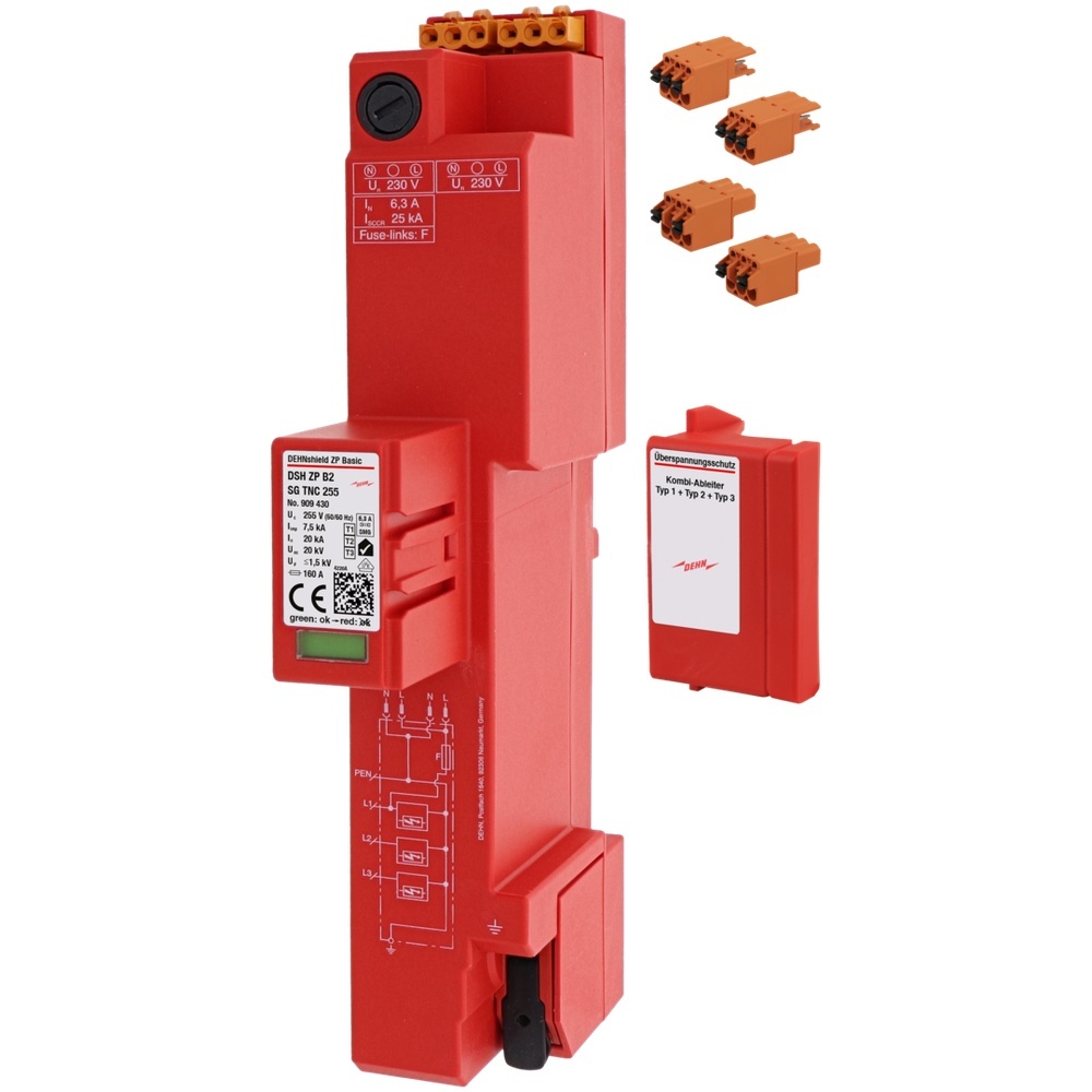 Dehn + Söhne Kombi Ableiter 909430 Typ DSH ZP B2 SG TNC 255