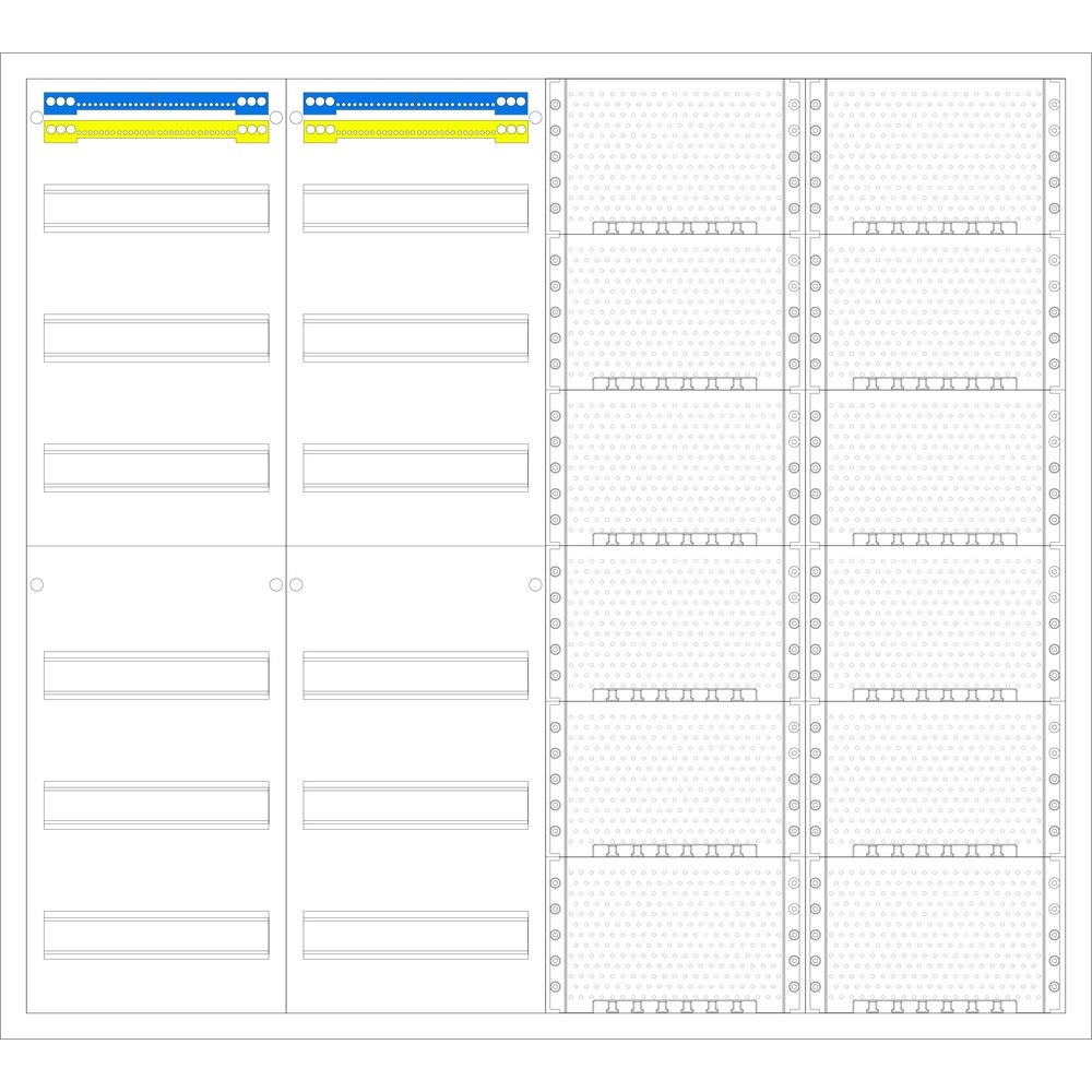 f-tronic AP Medienverteiler FV4-6-M2 Nr. 7110183