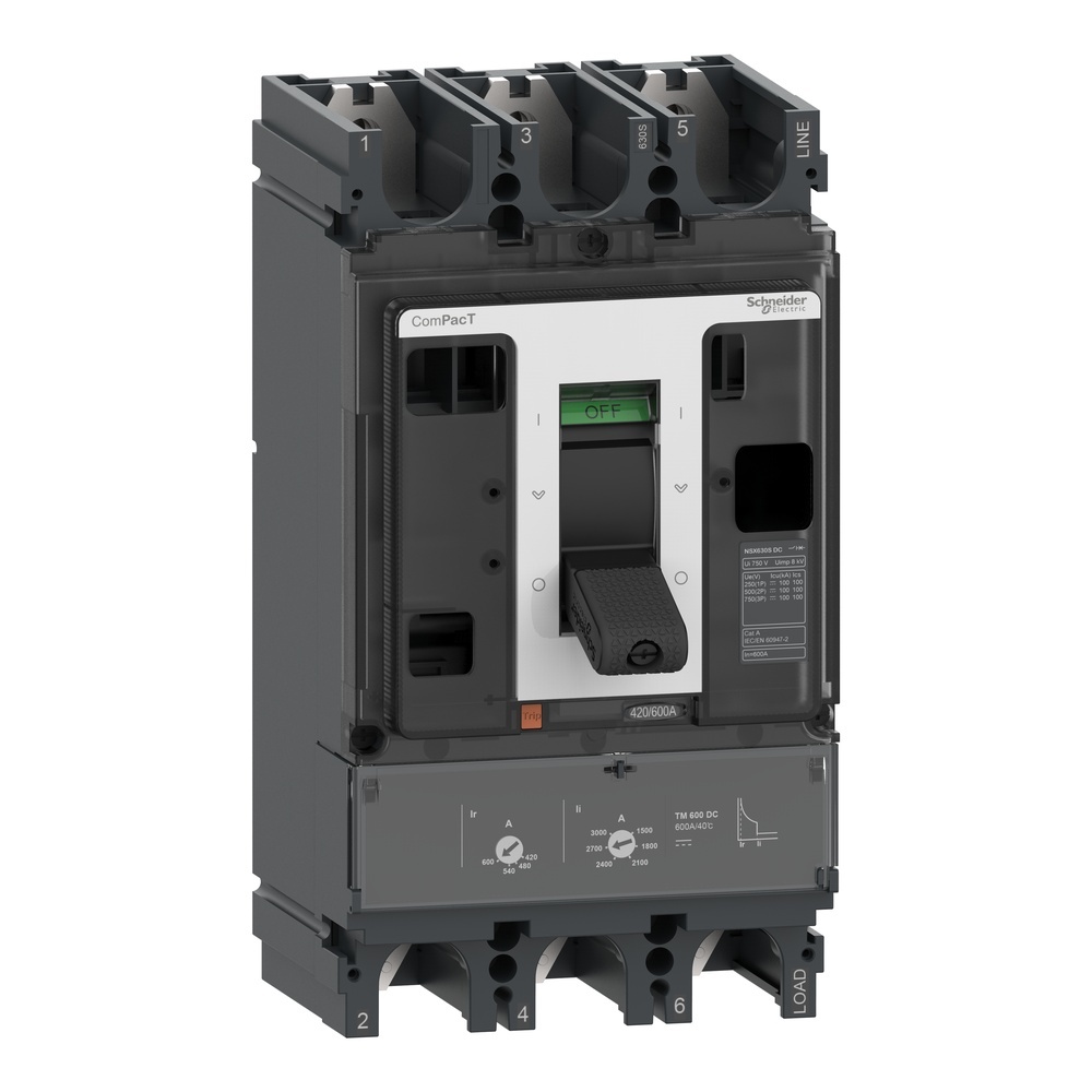 Schneider Electric Kompaktleistungsschalter C63F3TM500D