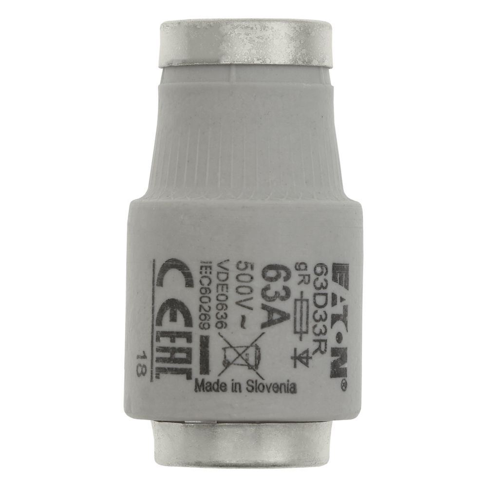 Eaton Sicherungseinsatz 63D33R Typ FUSE-D2 63A F GR 500VAC E33