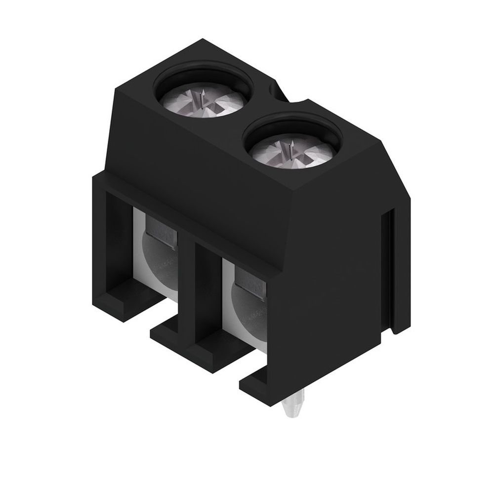 Weidmüller Leiterplattenklemme 1760510000 Typ PM 5.08/02/90 3.5SN BK BX